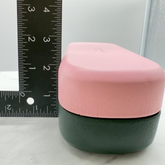 Kate Spade Pink Green X Large Authentic Sunglasses Eyeglasses Case w/ Cloth - Picture 6 of 6